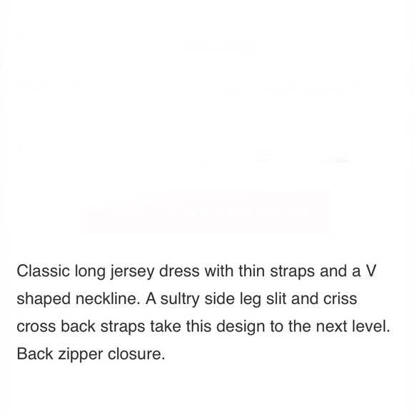 NWT La Femme Ling Crisscross Strapped High Slit Gown Burgundy Size 2 - Picture 12 of 12